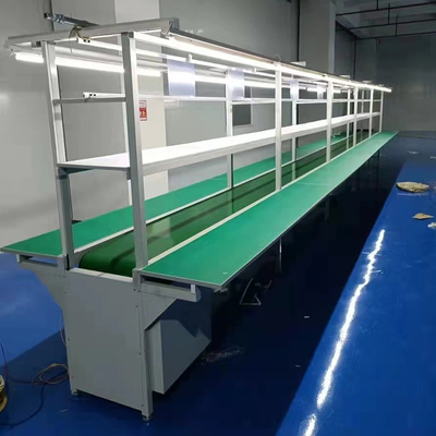 comprar Línea de montaje SMT Mesa de trabajo HXT-C2M Equipo de montaje automático de cinta transportadora de PVC Fabricación en línea