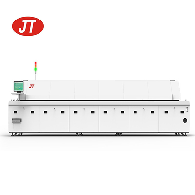 Buy 10 Zone Lead Free Smt Reflow Oven With Dual Rail Conveyor System online manufacture
