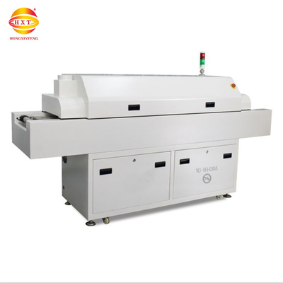 Buy Hot Air Reflow Soldering System 4 Zone SMT PCB Assembly Production Line online manufacture