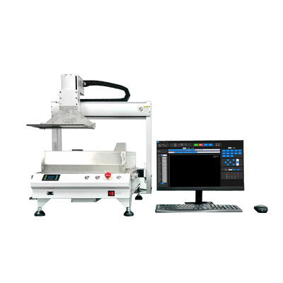 Buy Automatic Selective Soldering Machine with Flux Spray and Vision Scanning , PCB Wave Soldering Machine online manufacture