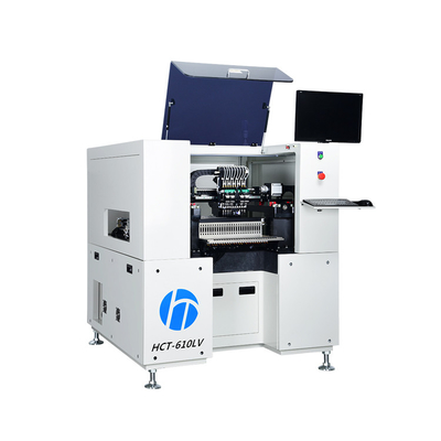 Smt Pick And Place Machine HCT-610LV 10 Head LED PCB Chip Mounter