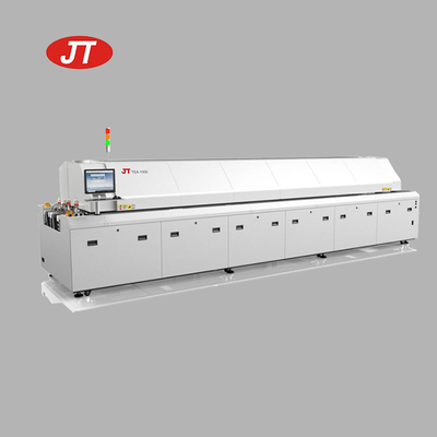 Loodvrije oppervlakte-montage reflow oven 10 zone automatische gerecycleerde elektrische