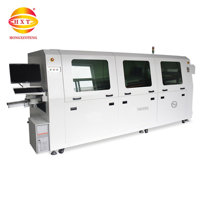 High Performance Pcb Wave Soldering Machine Powerful With Double Crest