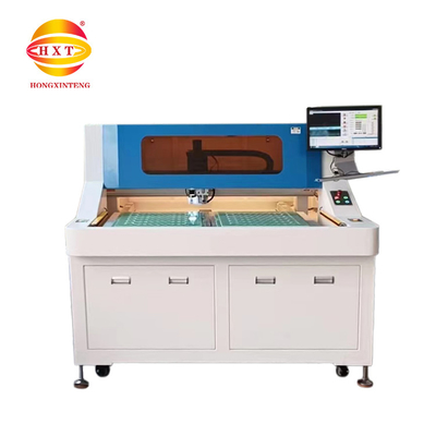 Laser-automatische PCB-Schneidmaschine Hochleistungs-Singlation-Doppelarbeitsstation