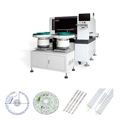 Machine de placement et de prélèvement Smt de haute précision pour l'assemblage de cartes de circuits imprimés de pilotes de lampes à tube et d'ampoules à lentilles Led