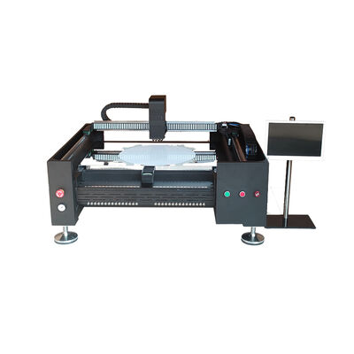 Halbautomatische Schreibtisch-Pick-And-Place-Maschine 4 Kopf-Chip-Mounter PCB-Fertigung
