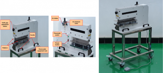 Automatic Milling Cutter PCB Cutting Machine V Cut Grooving HXT-620 ...