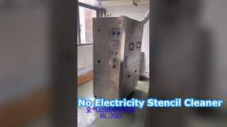 SMT Stencil Cleaning Machine Explosion-Proof, No Electricity Required for PCB Solder Paste & Glue 