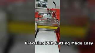 Fully Automatic PCB V-CUT Machine – High Precision V-Groove Separator for LED Strip & Aluminum Board